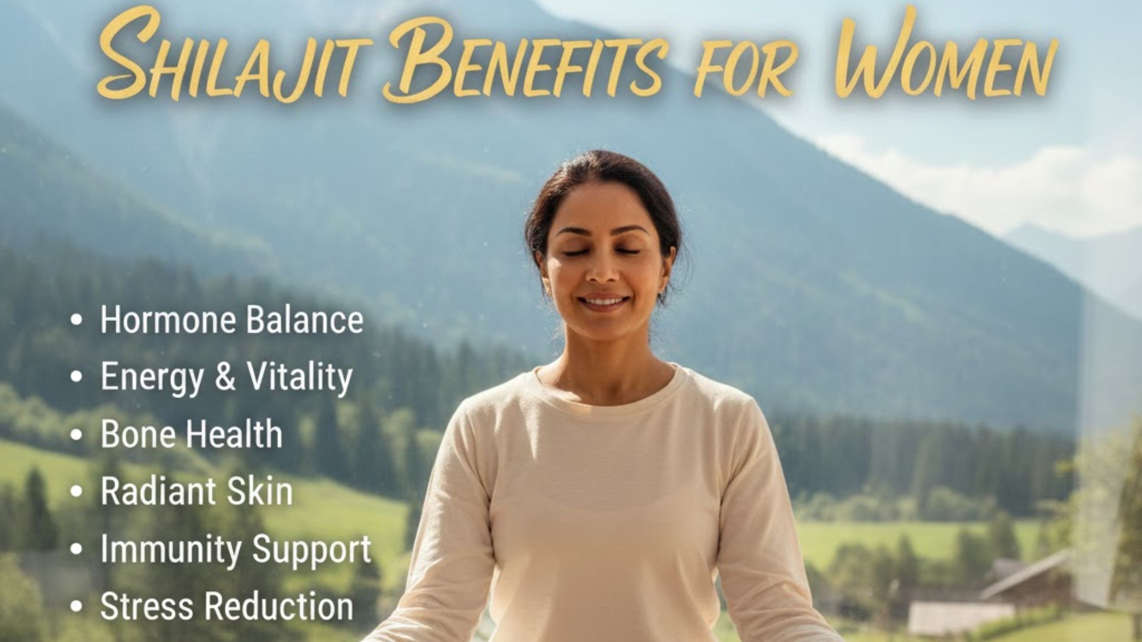 Shilajit Benefits for female 2025