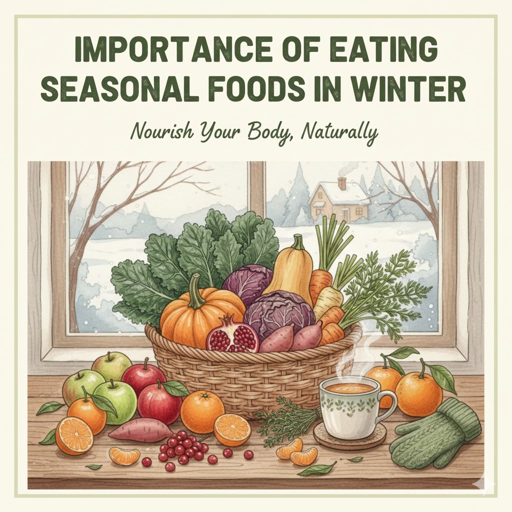 Best Winter Season Foods, Vegetables and Fruits to Boost Immunity 3 Importance of Eating Seasonal Foods in Winter