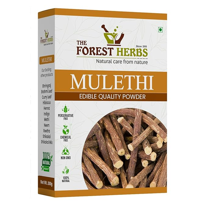 The Forest Herbs Natural Care From Nature Mulethi Powder