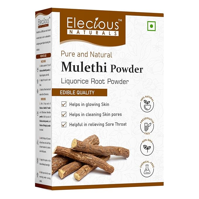 Elecious Mulethi Powder For Face