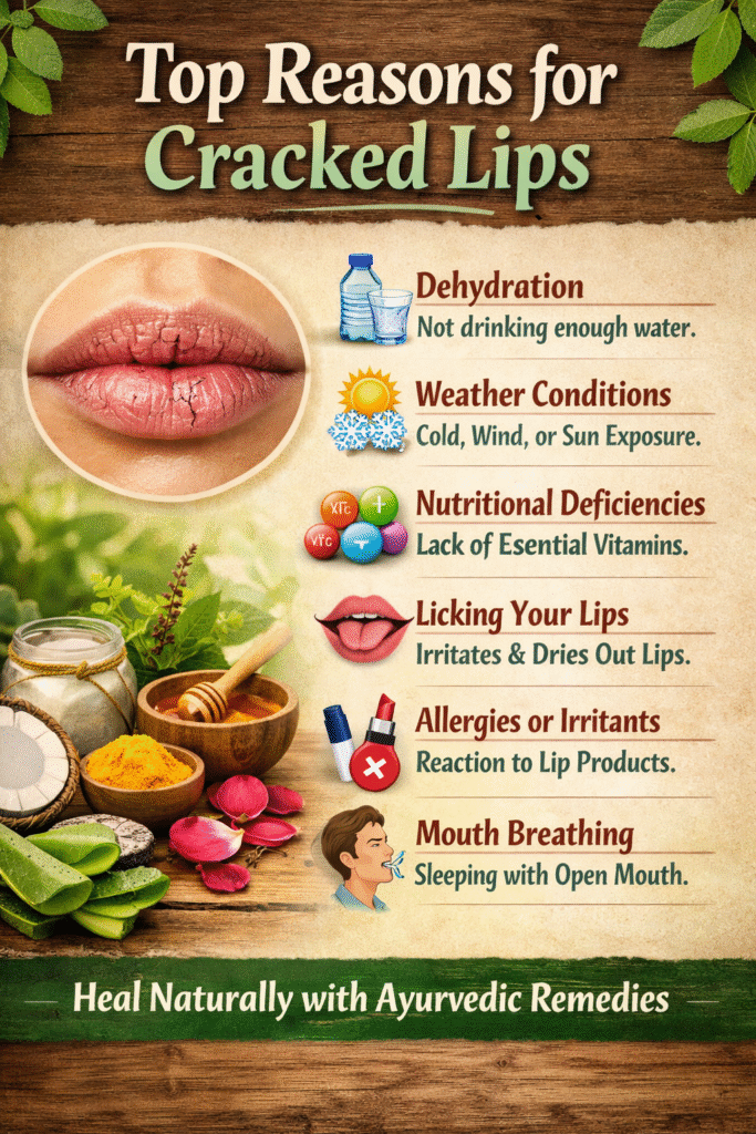 Top Reasons for Cracked Lips and How to Heal Them Naturally 2 Top Reasons for Cracked Lips