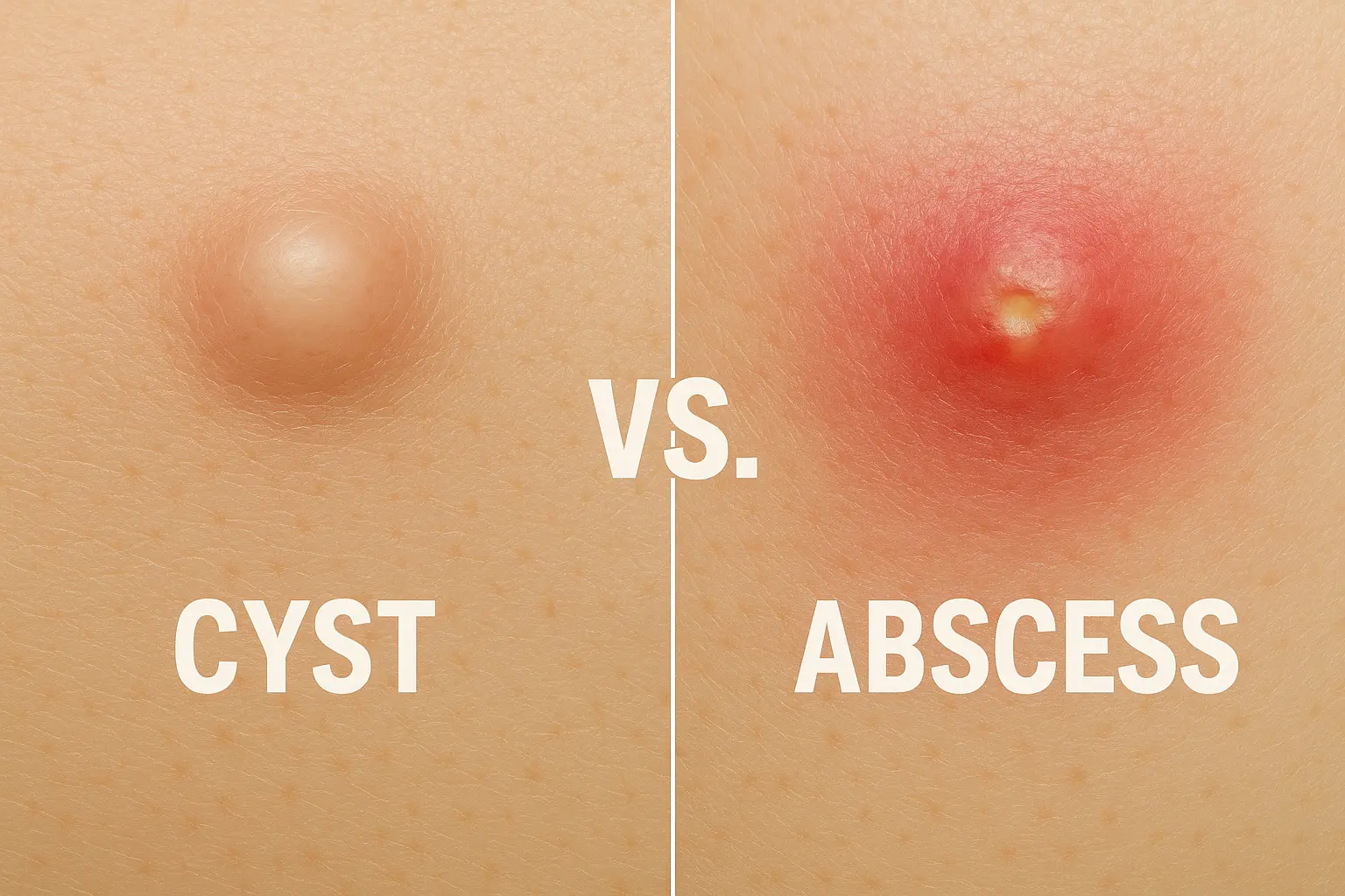 Abscess vs Cyst Symptoms Causes Treatment